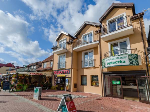 Widok z ulicy Turystycznej