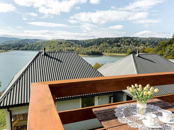 widok z tarasu domek 3