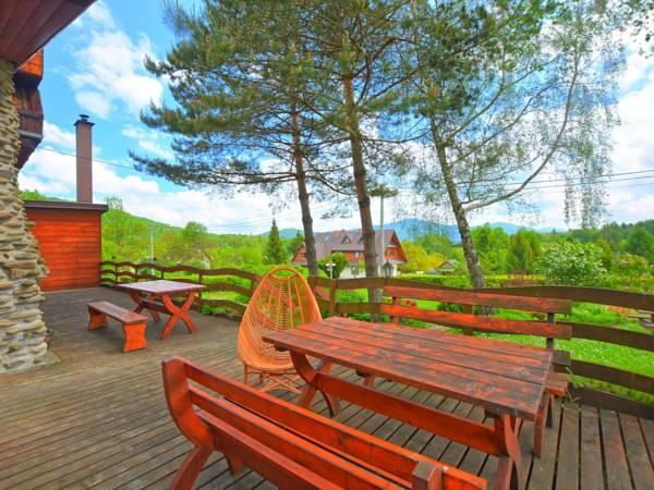 Pensjonat z zewnątrz