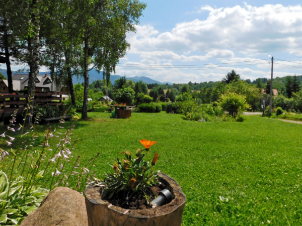 Pensjonat widok na połoniny