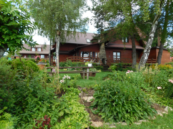 Pensjonat z zewnątrz