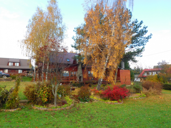 Pensjonat z zewnątrz