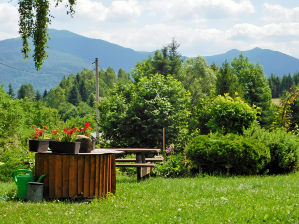Pensjonat z zewnątrz