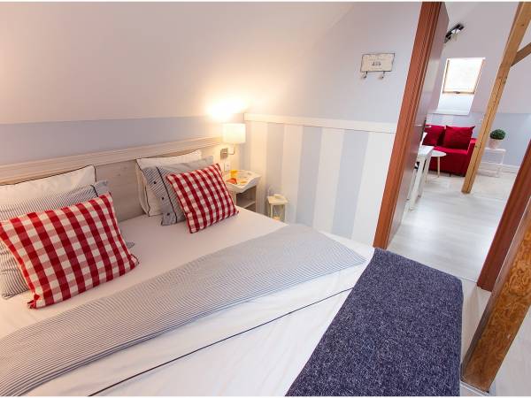 sypialnia w apartamencie