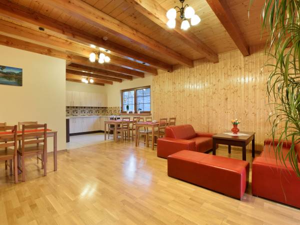 Salon z aneksem kuchennym