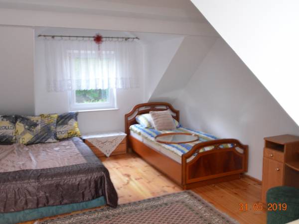 Domek KRZYŚ sypialnia piętro