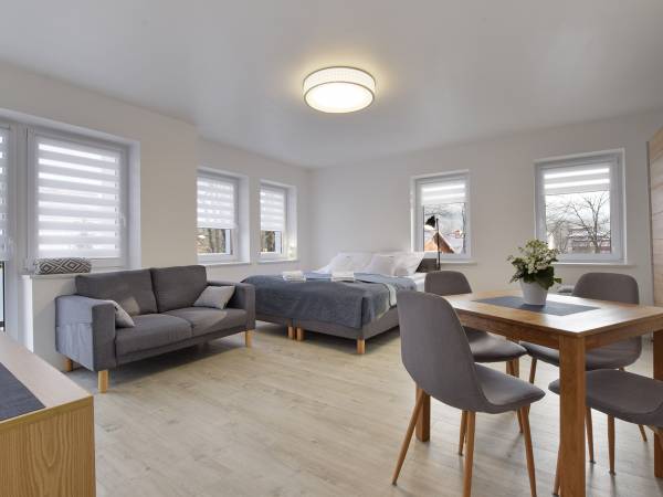 dwupokojowy apartament z tarasem