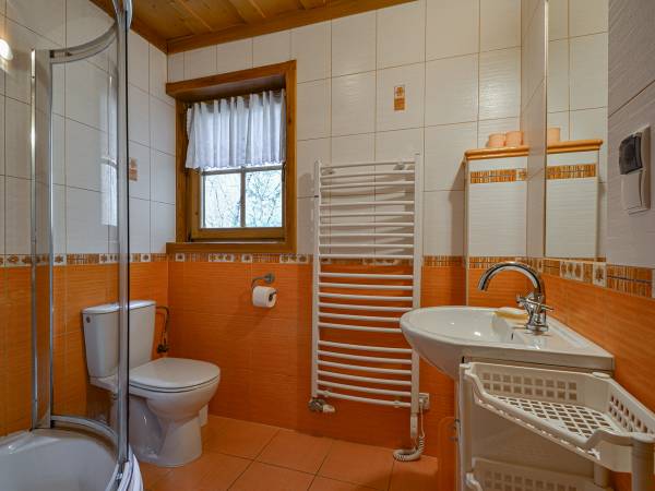 łazienka w apartamencie typu studio