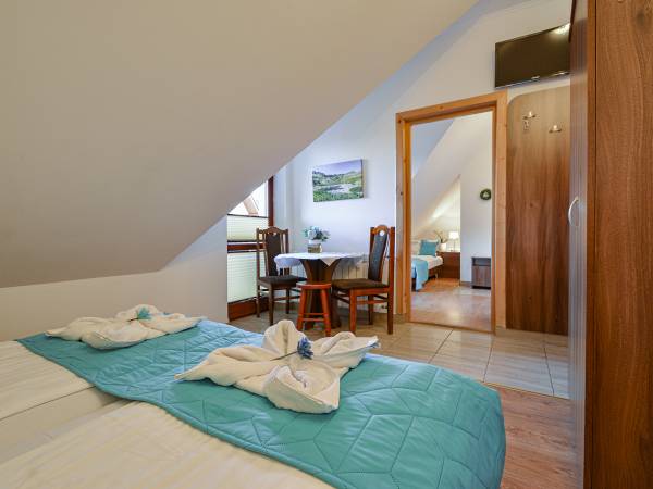 pokój studio 2+2 os z balkonem