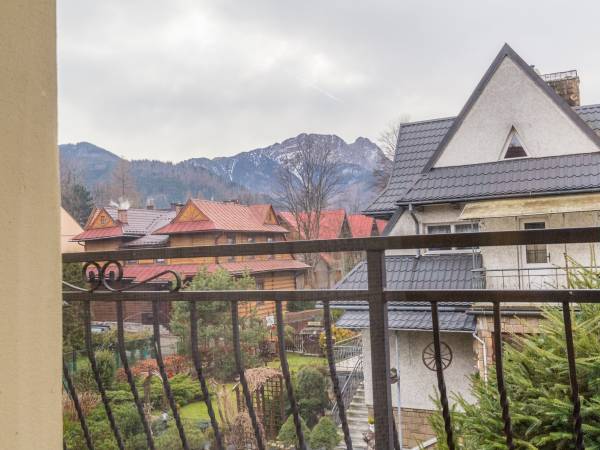 Pokój nr 4-widok z balkonu