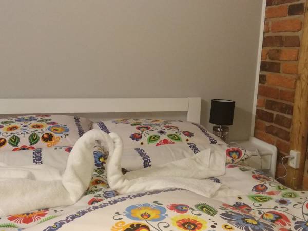 Sypialnia apartament