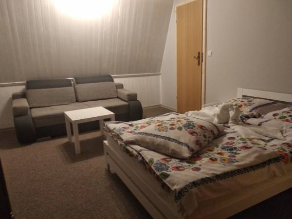 Sypialnia apartament