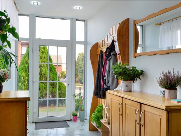 Korytarz na parterze.