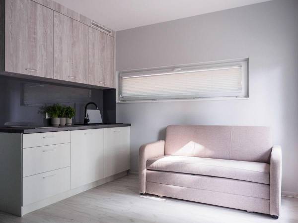 aneks kuchenny z sofa