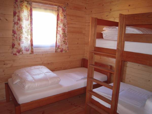 Sypialnia - domek 5-osobowy