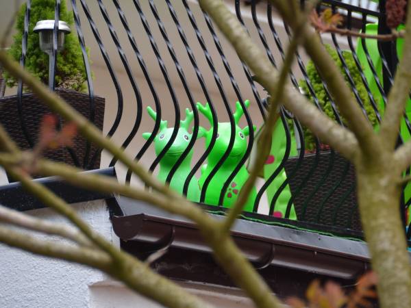 Plac zabaw na tarasie