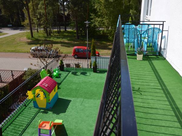 taras i balkony apartamentu i pokoju nr 2