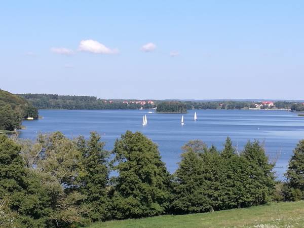 widok z okien i tarasów