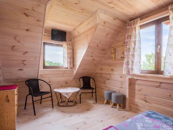 sypialnia - domek letniskowy