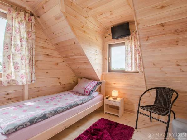 Sypialnia - domek letniskowy