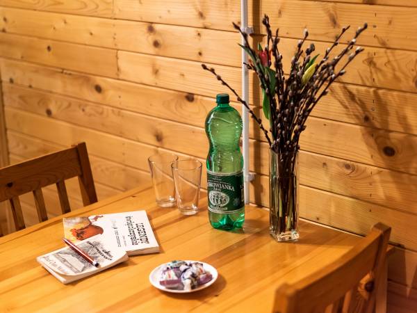 domek piętrowy 6-os., salon