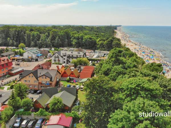 Dom Wczasowy GNIEWKO z lotu ptaka :-)