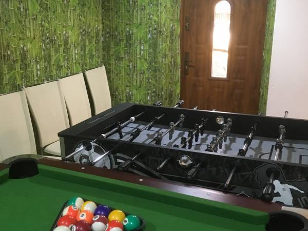 Bilard i piłkarzyki dla gości