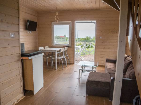 Jarosławiec domki nad morzem Nadmorska Oaza Jezierzany kominek weekend święta majówka sylwestra