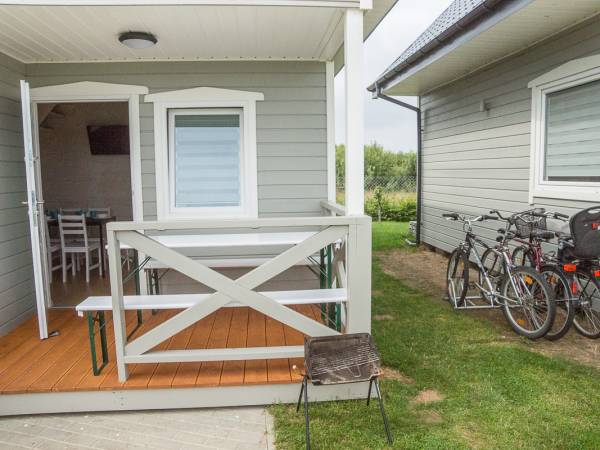 domki nad morzem sylwestra Jarosławiec Nadmorska Oaza Jezierzany domki całoroczne z kominkiem