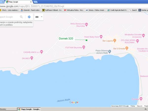 Mapa - Okuninka - Domek 320