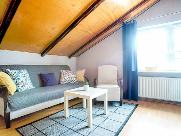 Apartament - salon z aneksem