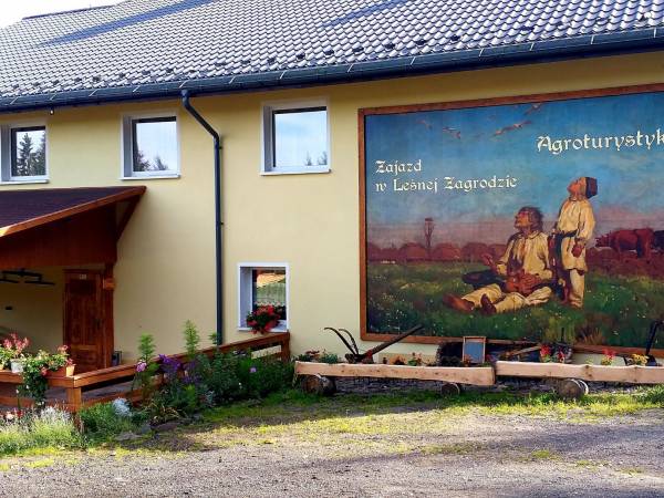 Zajazd w Leśnej Zagrodzie w ośrodku