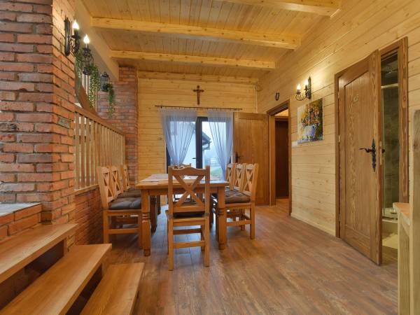 nowa stodoła salon dwupoziomowy