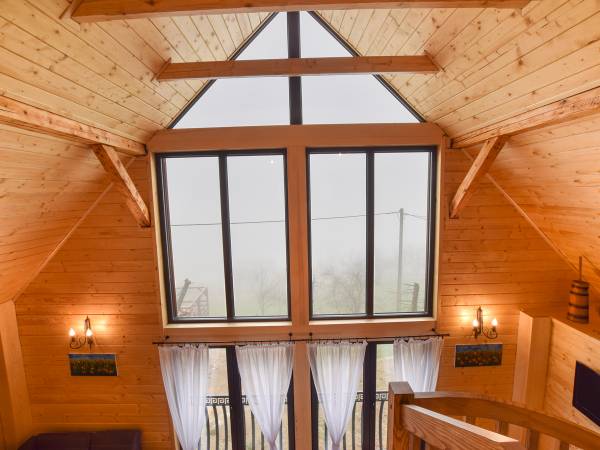 stodoła widok na góry z antresoli