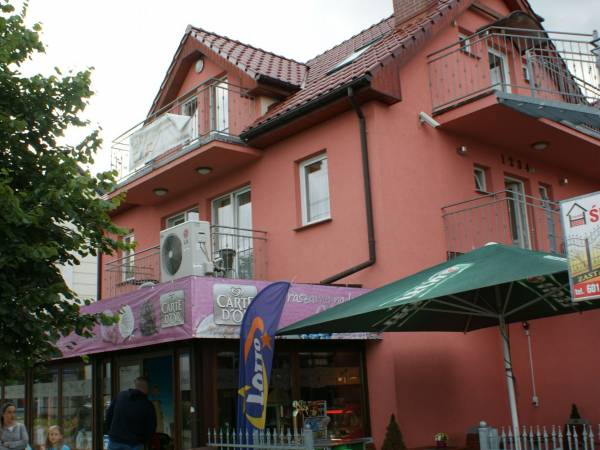 Widok ośrodka od strony ulicy Armii Krajowej