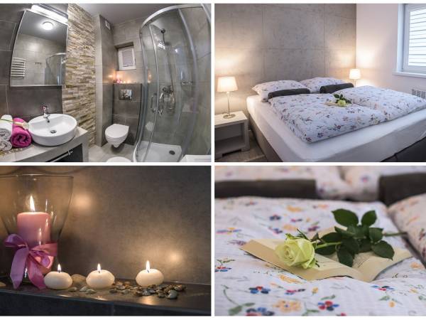 Domek parterowy sypialnia