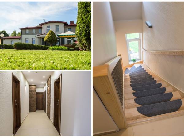 Pokoje w budynku głównym