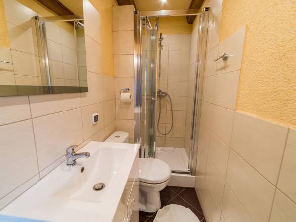 łazienka przy sypialni na parterze