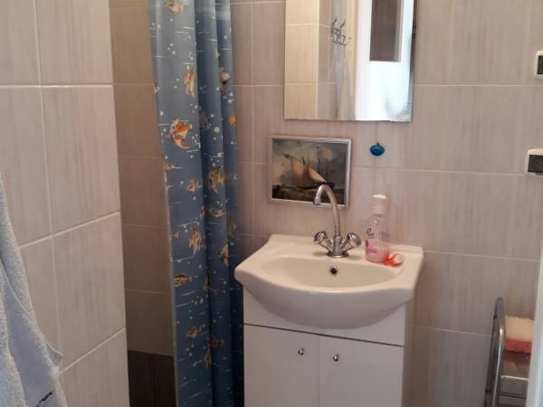 Łazienka z prysznicem i WC