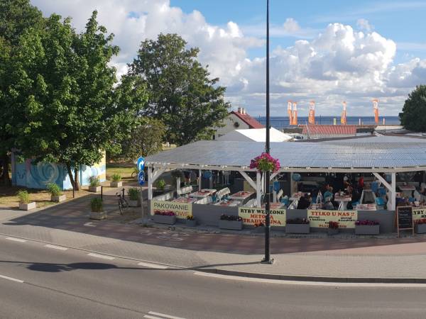 Widok z pokoi na I piętrze