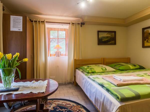 Pokoje Gościnne - Pokój z kominkiem