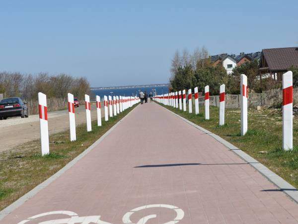 nowa ścieżka rowerowa