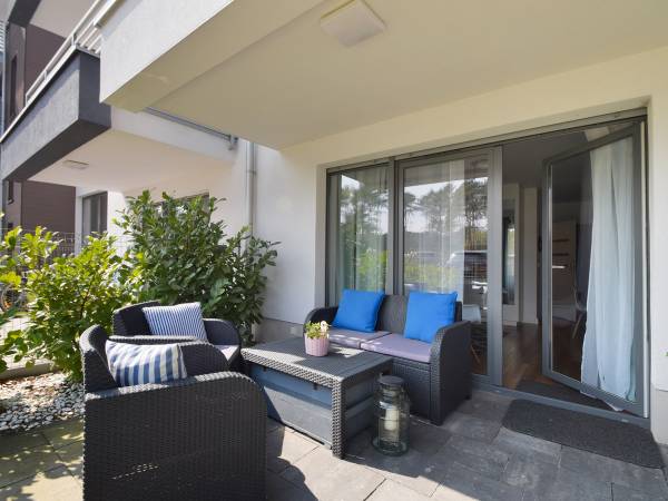 Apartament Blue z ogródkiem 