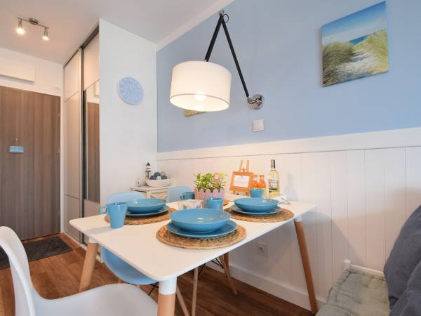 Apartament Blue z ogródkiem 