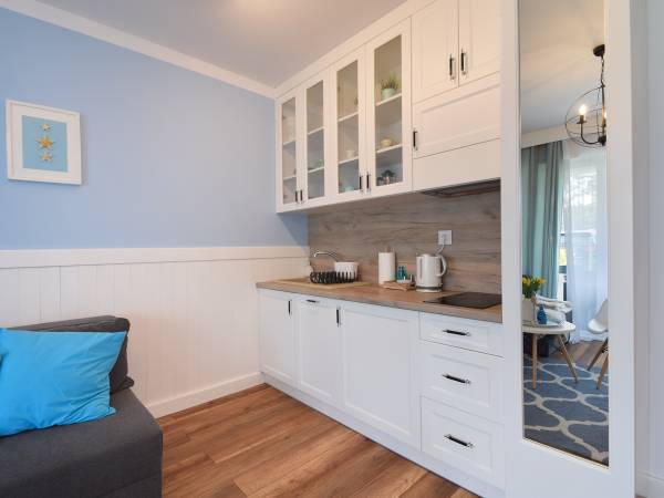 Apartament Blue z ogródkiem 