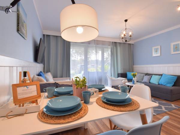 Apartament Blue z ogródkiem 