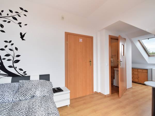 pokój 3os. z balkonem