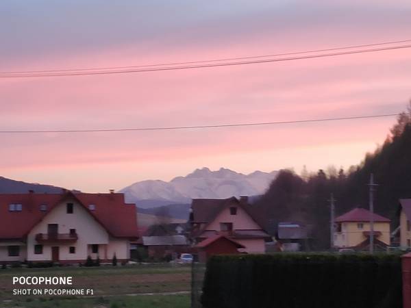 Widok na Tatry Wysokie