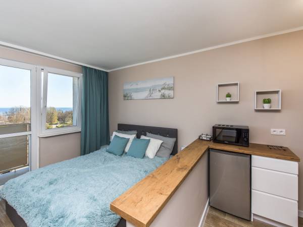 Avis Apartments Gdynia z widokiem na morze