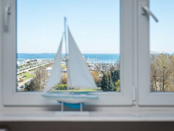 Avis Apartments Gdynia z widokiem na morze